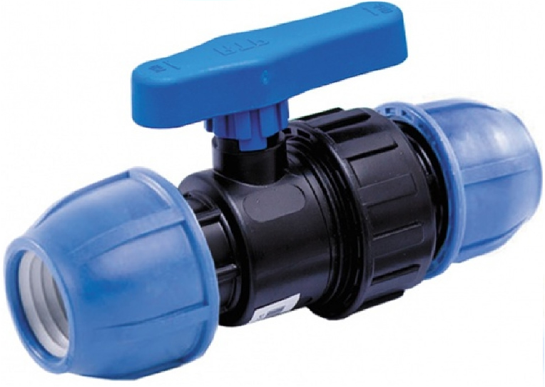 Кран шаровой компрессионный ПЭ Ду 040*40 в Санкт-Петербурге купить за ...