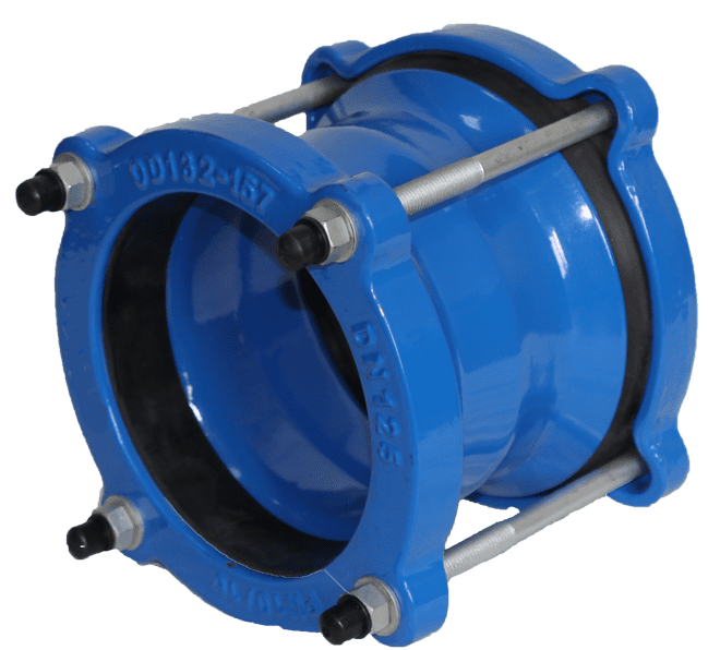 Муфта соединительная универсальная для стальных и чугунных труб Ду 300 ...